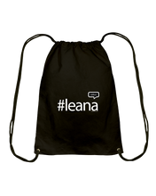 Family Famous Leana Talkos Cotton Drawstring Backpack