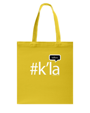 Family Famous K'la Talkos Canvas Shopping Tote