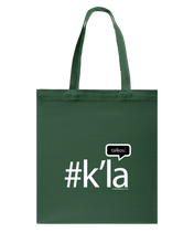 Family Famous K'la Talkos Canvas Shopping Tote
