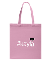 Family Famous Kayla Talkos Canvas Shopping Tote