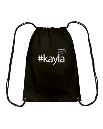 Family Famous Kayla Talkos Cotton Drawstring Backpack