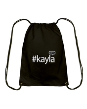 Family Famous Kayla Talkos Cotton Drawstring Backpack