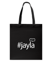 Family Famous Jayla Talkos Canvas Shopping Tote