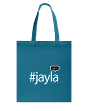 Family Famous Jayla Talkos Canvas Shopping Tote