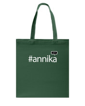 Family Famous Annika Talkos Canvas Shopping Tote