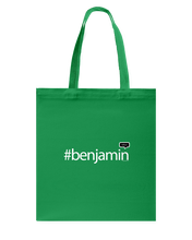 Family Famous Benjamin Talkos Canvas Shopping Tote