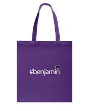 Family Famous Benjamin Talkos Canvas Shopping Tote