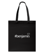 Family Famous Benjamin Talkos Canvas Shopping Tote