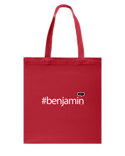 Family Famous Benjamin Talkos Canvas Shopping Tote