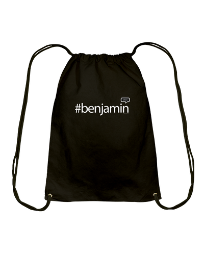 Family Famous Benjamin Talkos Cotton Drawstring Backpack