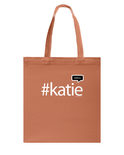 Family Famous Katie Talkos Canvas Shopping Tote