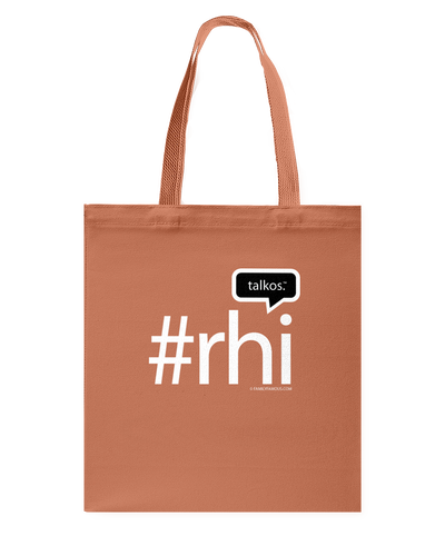 Family Famous Rhi Talkos Canvas Shopping Tote