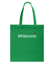 Family Famous Rhiannon Talkos Canvas Shopping Tote