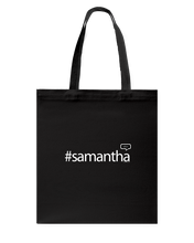 Family Famous Samantha Talkos Canvas Shopping Tote