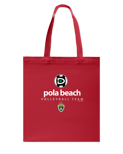 AVL Digster High School Pola Beach 02 Canvas Shopping Tote