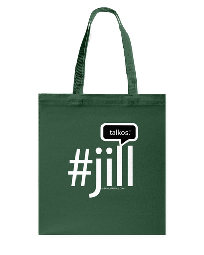 Family Famous Jill Talkos Canvas Shopping Tote