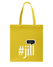 Family Famous Jill Talkos Canvas Shopping Tote