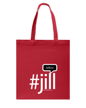 Family Famous Jill Talkos Canvas Shopping Tote