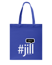Family Famous Jill Talkos Canvas Shopping Tote