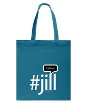 Family Famous Jill Talkos Canvas Shopping Tote