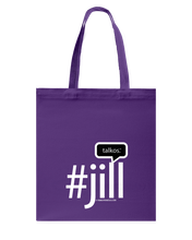 Family Famous Jill Talkos Canvas Shopping Tote
