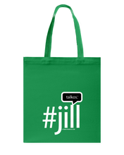 Family Famous Jill Talkos Canvas Shopping Tote