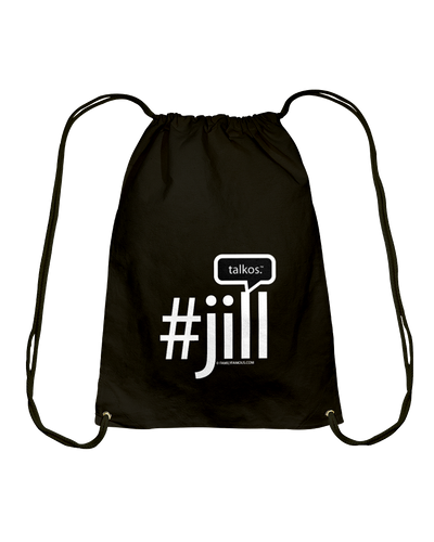 Family Famous Jill Talkos Cotton Drawstring Backpack