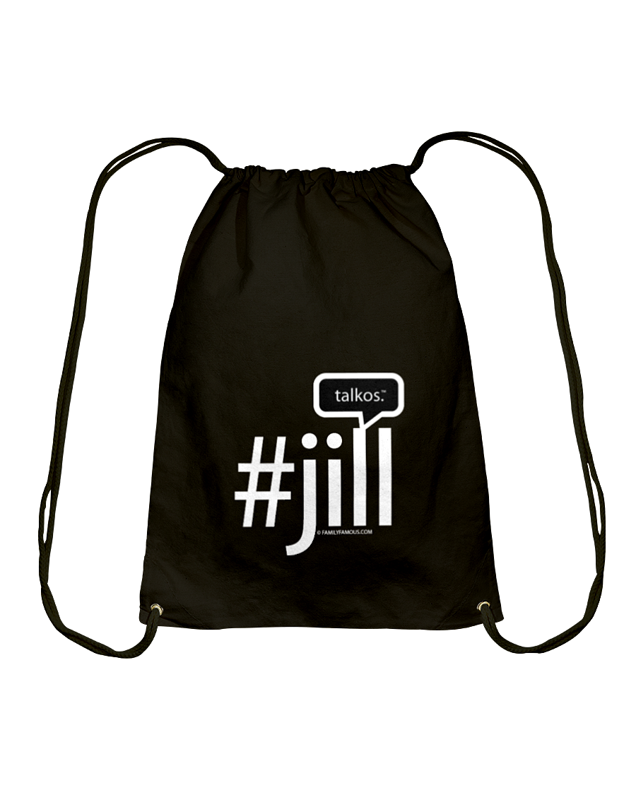 Family Famous Jill Talkos Cotton Drawstring Backpack