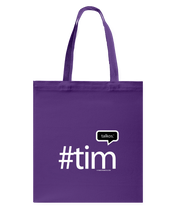 Family Famous Tim Talkos Canvas Shopping Tote