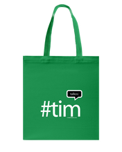 Family Famous Tim Talkos Canvas Shopping Tote