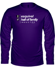 Family Famous Esquivel Hall Of Family Inductee Long Sleeve Tee