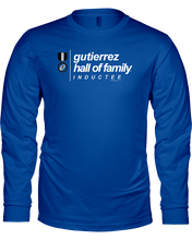 Family Famous Gutierrez Hall Of Family Inductee Long Sleeve Tee