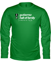Family Famous Gutierrez Hall Of Family Inductee Long Sleeve Tee