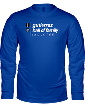 Family Famous Gutierrez Hall Of Family Inductee Long Sleeve Tee