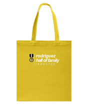 Family Famous Rodriguez Hall Of Family Inductee Canvas Shopping Tote