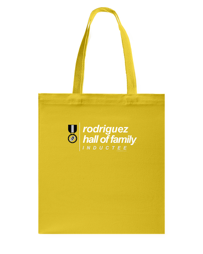 Family Famous Rodriguez Hall Of Family Inductee Canvas Shopping Tote