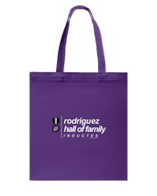 Family Famous Rodriguez Hall Of Family Inductee Canvas Shopping Tote