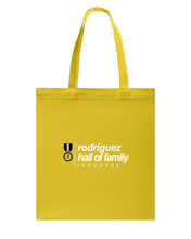 Family Famous Rodriguez Hall Of Family Inductee Canvas Shopping Tote