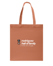 Family Famous Rodriguez Hall Of Family Inductee Canvas Shopping Tote