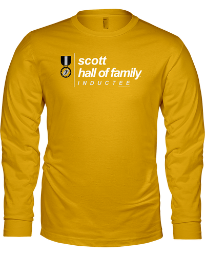 Family Famous Scott Hall Of Family Inductee Long Sleeve Tee
