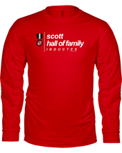 Family Famous Scott Hall Of Family Inductee Long Sleeve Tee