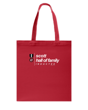 Family Famous Scott Hall Of Family Inductee Canvas Shopping Tote