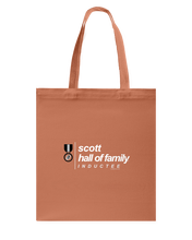 Family Famous Scott Hall Of Family Inductee Canvas Shopping Tote