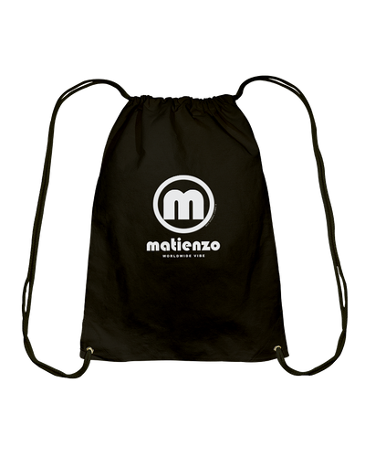 Family Famous Matienzo Circle Vibe Cotton Drawstring Backpack