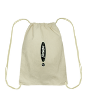 Family Famous Brown Surfclaimation Cotton Drawstring Backpack