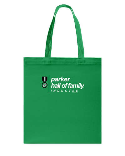 Family Famous Parker Hall Of Family Inductee Canvas Shopping Tote