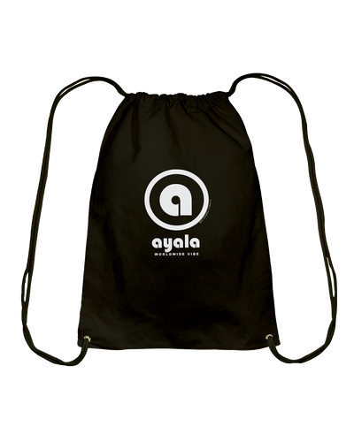 Family Famous Ayala Circle Vibe Cotton Drawstring Backpack
