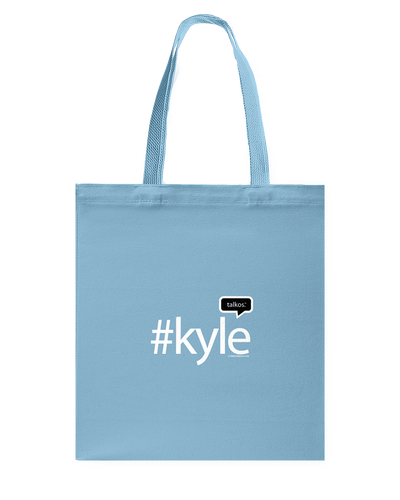 Family Famous Kyle Talkos Canvas Shopping Tote