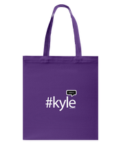 Family Famous Kyle Talkos Canvas Shopping Tote