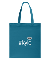 Family Famous Kyle Talkos Canvas Shopping Tote